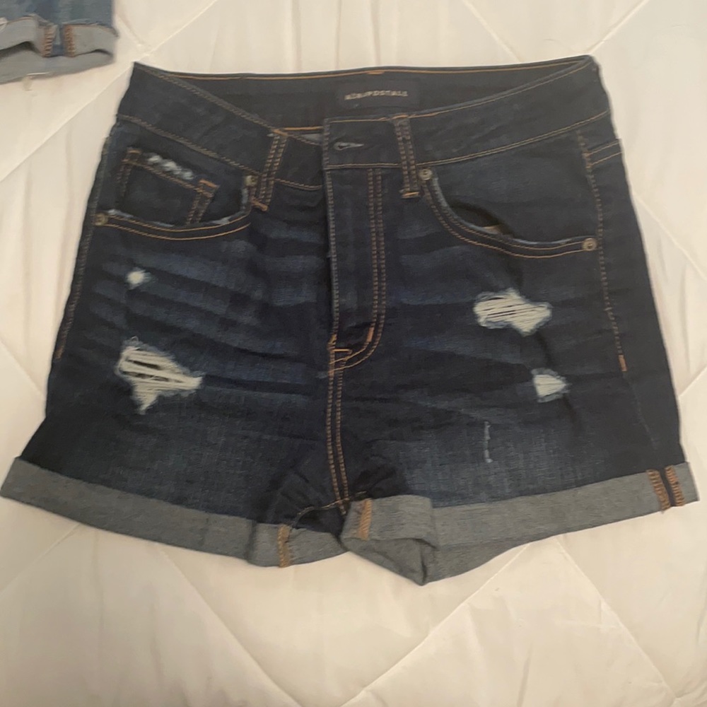 Aeropostale dark wash denim jeans midi length